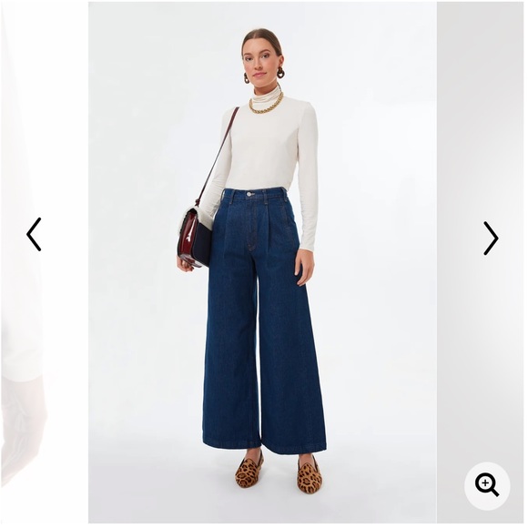 MOTHER WIDE LEG JEANS - Picture 4 of 5